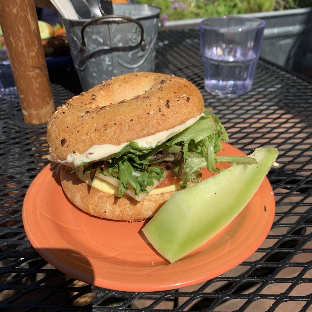 Housemade bagel sandwich