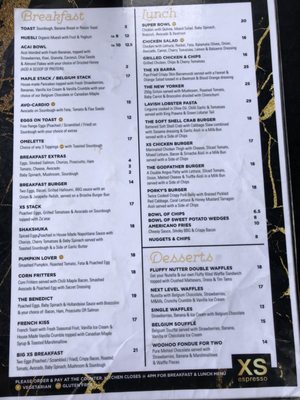 Menu photo 2 XS Espresso North Parramatta North Parramatta, NSW Menu photo 2 XS Espresso North Parramatta North Parramatta, NSW
