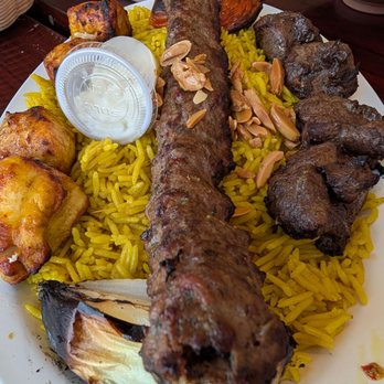 Raouche Cafe - Raouche combo platter - Halal Near Me - Falls Church, Virginia Raouche Cafe - Raouche combo platter - Halal Near Me - Falls Church, Virginia