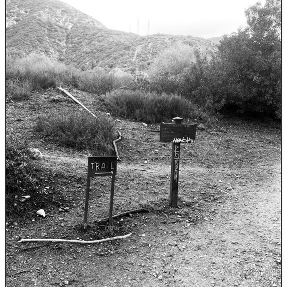 Echo Mountain via the Sam Merrill Trail - Hiking direction to SMT. (black 'n white) - Parks Near Me - Altadena, California Echo Mountain via the Sam Merrill Trail - Hiking direction to SMT. (black 'n white) - Parks Near Me - Altadena, California