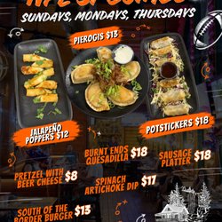 41 North Tavern - Bears Game Specials - Watch the game on 30+HD Screens with some great food and drinks on Special offers!