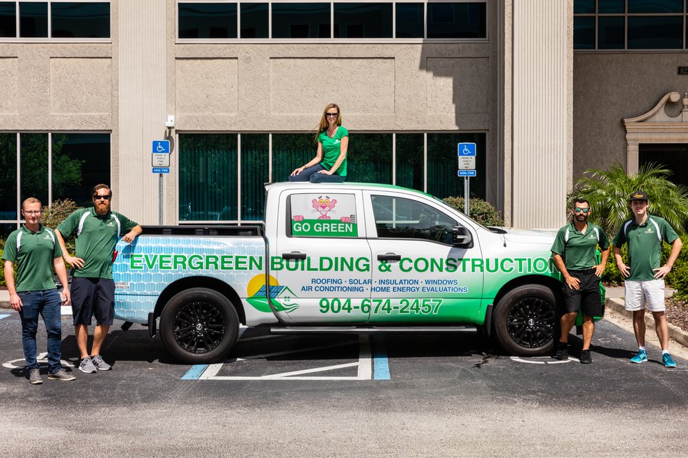 Slide of Evergreen Roofing and Solar