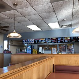 the interior of a restaurant
