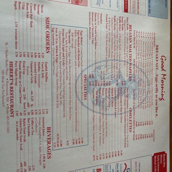 Hebert's Restaurant & Pub - Breakfast menu - Pubs Near Me - Portsmouth, New Hampshire Hebert's Restaurant & Pub - Breakfast menu - Pubs Near Me - Portsmouth, New Hampshire