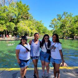 DeLeon Spring State Park - In front of the spring