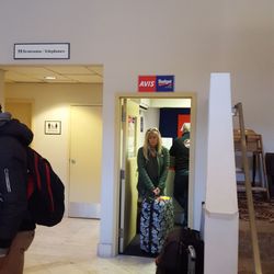 Budget Rent A Car - inside hotel, behind cafe and next to restrooms