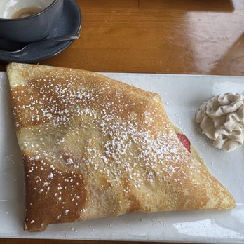 Creme De La Crepe - Strawberry mango crepe - French Near Me - Hermosa Beach, California