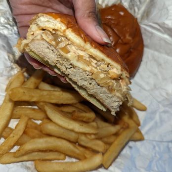 Burgers@ Apollo - TURKEY BURGER + FRIES - Burgers Near Me - Camp Springs, Maryland