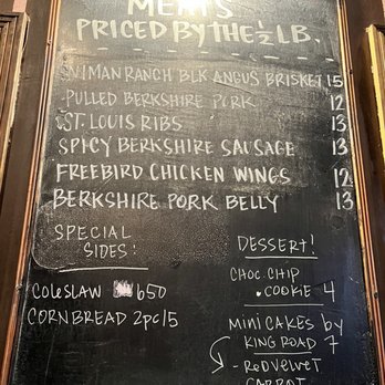 Fette Sau - Menu - Barbeque Near Me - Brooklyn, New York