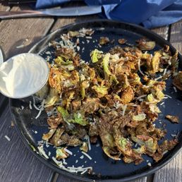 Brussels sprout chips Brussels sprout chips