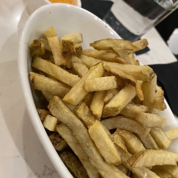 Crescent Bistro - Hand cut fries with smoked paprika aioli dipping sauce "plain" were phenomenal - New American Near Me - Pleasant Hill, California Crescent Bistro - Hand cut fries with smoked paprika aioli dipping sauce "plain" were phenomenal - New American Near Me - Pleasant Hill, California