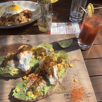 Sweet Afton - Avocado toast, fried chicken, Bloody Mary - Bars Near Me - Astoria, New York Sweet Afton - Avocado toast, fried chicken, Bloody Mary - Bars Near Me - Astoria, New York
