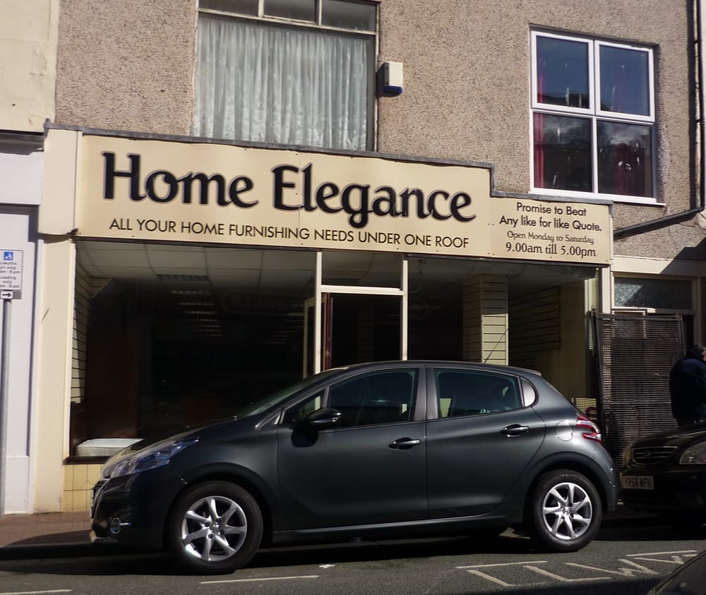 Furniture Stores HOME ELEGANCE 21 Queen Street, Rhyl, Denbighshire