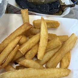 Cooked fries