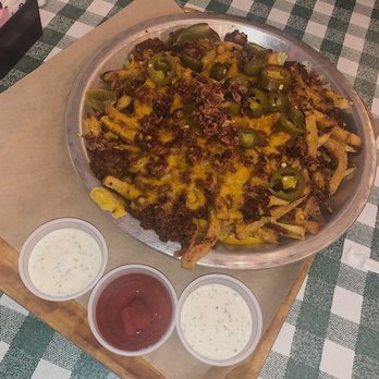 Rodeo Goat - CHEESE FRIES SURPRISE ($10.50) - Burgers Near Me - Houston, Texas Rodeo Goat - CHEESE FRIES SURPRISE ($10.50) - Burgers Near Me - Houston, Texas
