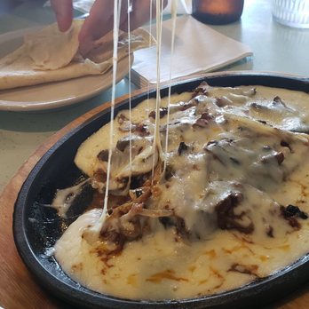 El Borrego De Oro - Queso flameado - Mexican Near Me - Austin, Texas