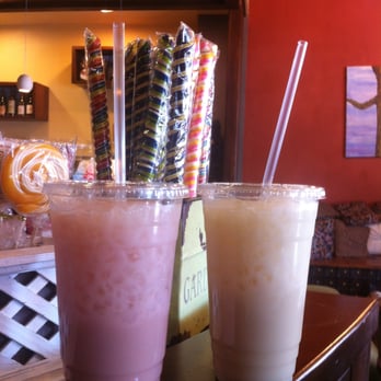 The Lost Bean - Strawberry and Panda Pear tea infusions! - Coffee & Tea Near Me - Tustin, California