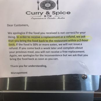 Curry & Spice Bar - Indian Near Me - Owings Mills, Maryland