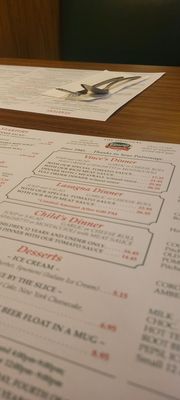 Menu photo 1 Vince's Spaghetti Ontario, CA Menu photo 1 Vince's Spaghetti Ontario, CA
