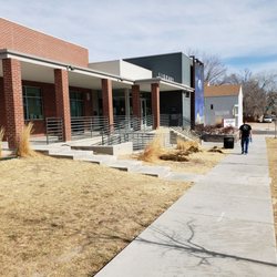 Pueblo City-County Library District - Patrick A. Lucero Branch - Front entrance to Library