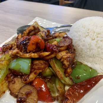 Dumpling Kitchen - H8. Kung Pao Chicken over Rice - Shanghainese Near Me - Berkeley, California