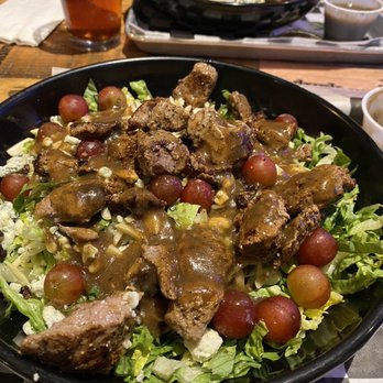 Angler's Bar & Grill - Steak salad - Pizza Near Me - Hayward, Wisconsin