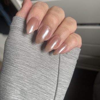 Royal Nails & Spa - 04 jelly gel with pearl chrome powder. - Nail Salons Near Me - Oceanside, California Royal Nails & Spa - 04 jelly gel with pearl chrome powder. - Nail Salons Near Me - Oceanside, California