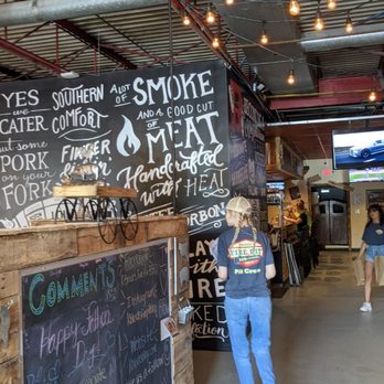 K-Blocks Fire Pit BBQ - Inside was fun! - Barbeque Near Me - Washington, Michigan