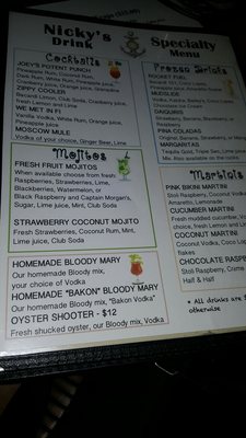 Menu photo 8 Nicky's Clam Bar Bay Shore, NY Menu photo 8 Nicky's Clam Bar Bay Shore, NY
