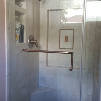 Nolasco Glass - Shower door is closing tight again. Great Company! My shower door was installed by Nolasco Glass about 6 years ago. - Glass & Mirrors Near Me Nolasco Glass - Shower door is closing tight again. Great Company! My shower door was installed by Nolasco Glass about 6 years ago. - Glass & Mirrors Near Me
