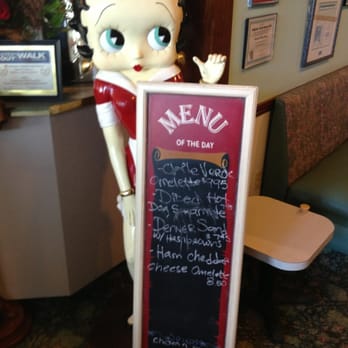 Omega Restaurant - Special board with Betty Boop. - American Near Me - Milpitas, California Omega Restaurant - Special board with Betty Boop. - American Near Me - Milpitas, California