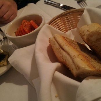 Sofia's Fine Italian Cuisine - Complimentary sesame seed bread and vinaigrette carrots - Italian Near Me - Springfield, New Jersey