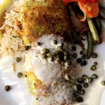 Kimo's Maui - Parmesan Crusted Opakapaka Fish - Seafood Near Me - Lahaina, Hawaii