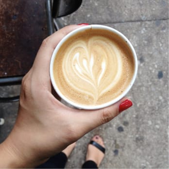 Birch Coffee - Latte art on a busy Thursday morning - Coffee & Tea Near Me - New York, New York