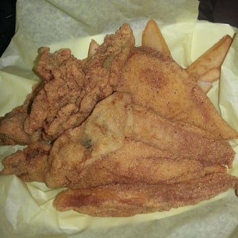 L & S Burrito & Fish Chips - Fried tilapia and fried oysters over steak fries - Mexican Near Me - Oakland, California L & S Burrito & Fish Chips - Fried tilapia and fried oysters over steak fries - Mexican Near Me - Oakland, California