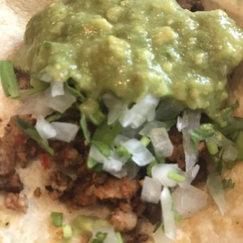 Tacos Y Jugos Genesis - Spicy pork taco - Mexican Near Me - Elmhurst, New York Tacos Y Jugos Genesis - Spicy pork taco - Mexican Near Me - Elmhurst, New York