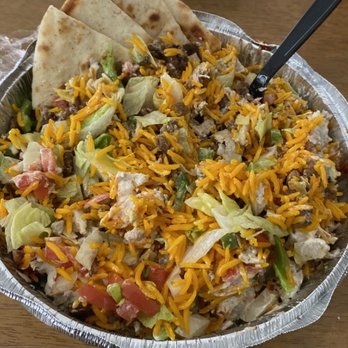 The Halal Guys - Chicken Platter - Halal Near Me - Plano, Texas