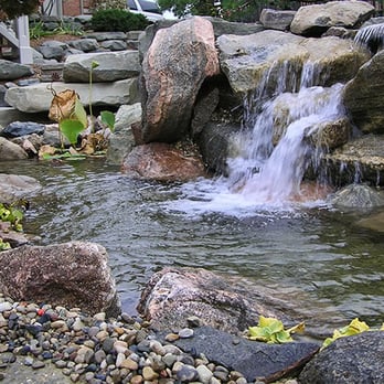 DeClark's Landscaping - DeClark's Landscaping Waterfall - Landscaping Near Me - Bruce Twp, Michigan
