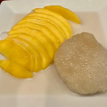 Thai Chili House - Mango with Sticky Rice - Thai Near Me - Hillsborough, New Jersey