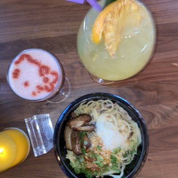The Moderne - Hello Kitty drink, Sangria, miso udon - Tapas/Small Plates Near Me - Orlando, Florida
