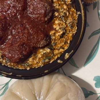 Voila Afrique - Fufu Fufu, Egusi and Goat - Latin American Near Me - Hackensack, New Jersey Voila Afrique - Fufu Fufu, Egusi and Goat - Latin American Near Me - Hackensack, New Jersey