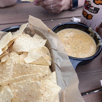 Torchy's Tacos - Queso with Chips - Tacos Near Me - New Braunfels, Texas Torchy's Tacos - Queso with Chips - Tacos Near Me - New Braunfels, Texas