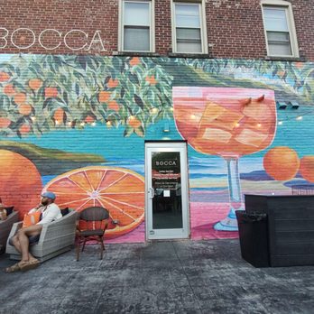 Bocca - wall mural - Italian Near Me - Indianapolis, Indiana
