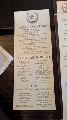 Menu photo 7 The Copper Hen Minneapolis, MN