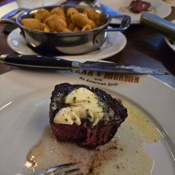 Steak & Bourbon - Almost finished! Filet mignon. - Steakhouses Near Me - Louisville, Kentucky Steak & Bourbon - Almost finished! Filet mignon. - Steakhouses Near Me - Louisville, Kentucky