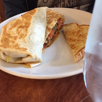 KRO's On The Common - Breakfast Burrito with Chorizo and Bacon (with a side of white toast and butter) - Breakfast & Brunch Near Me - Templeton, Massachusetts