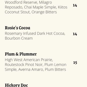 Prohibition - Specialty Cocktails - Cocktail Bars Near Me - Murray, Utah
