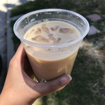Velo Coffee - Iced Chai with oat milk - Coffee & Tea Near Me - Los Angeles, California Velo Coffee - Iced Chai with oat milk - Coffee & Tea Near Me - Los Angeles, California