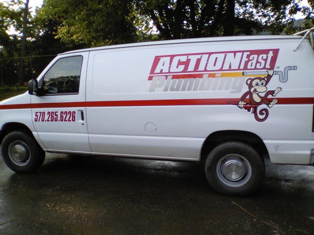 Slide of ActionFast Plumbing & Seamless Gutters