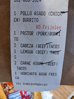 Menu photo 2 Rivas Taqueria Wallingford, CT